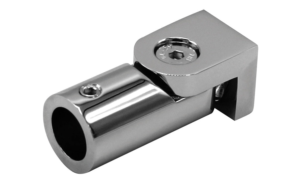 Wandhalter verstellbar für runde Stabilisierungsstange Ø 12 mm, Chrom