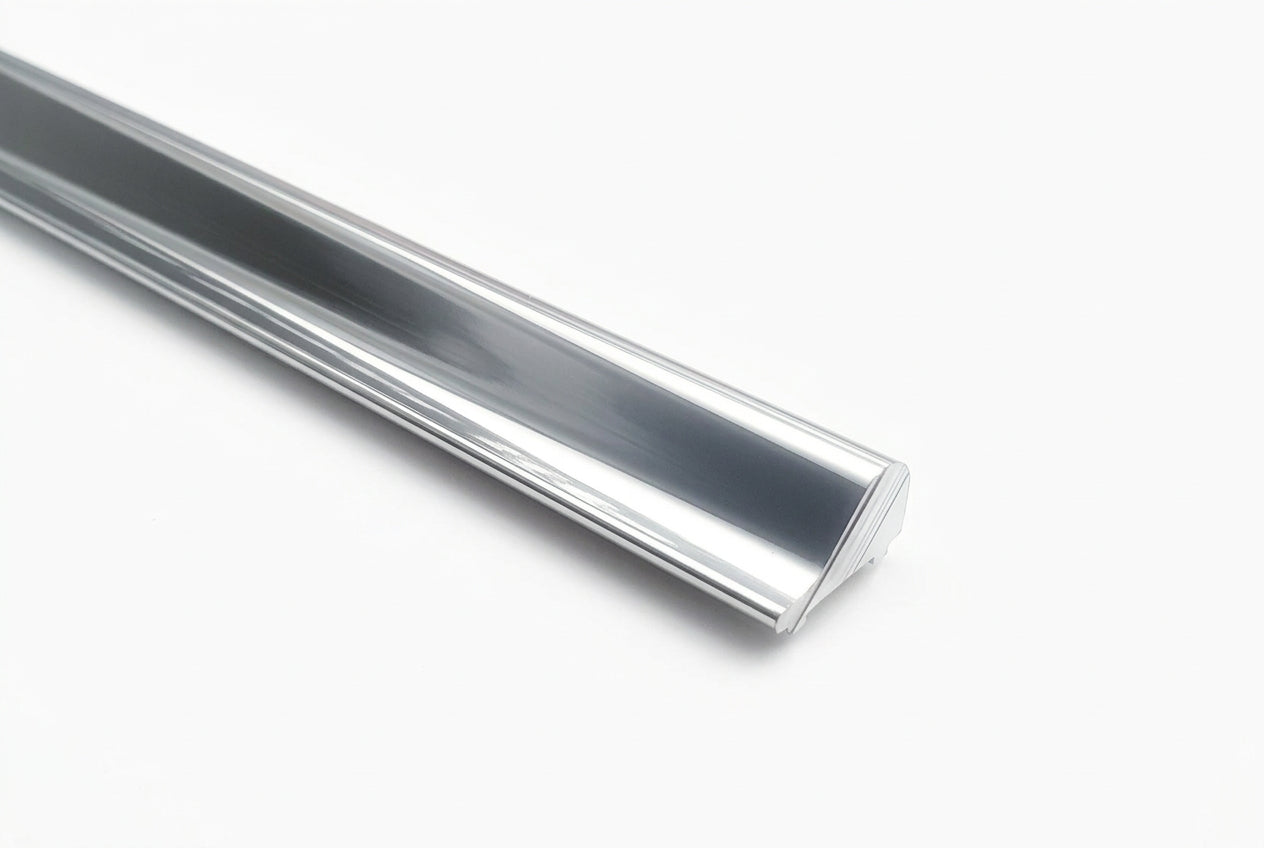 Schwallprofil S1L – Metall Vollmaterial 15 × 9 mm, 100–240 cm