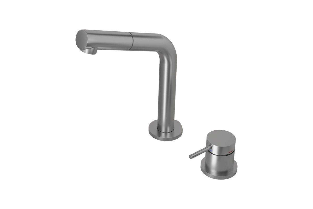 ScandTap Harmonized B2P Küchenarmatur, Edelstahl gebürstet