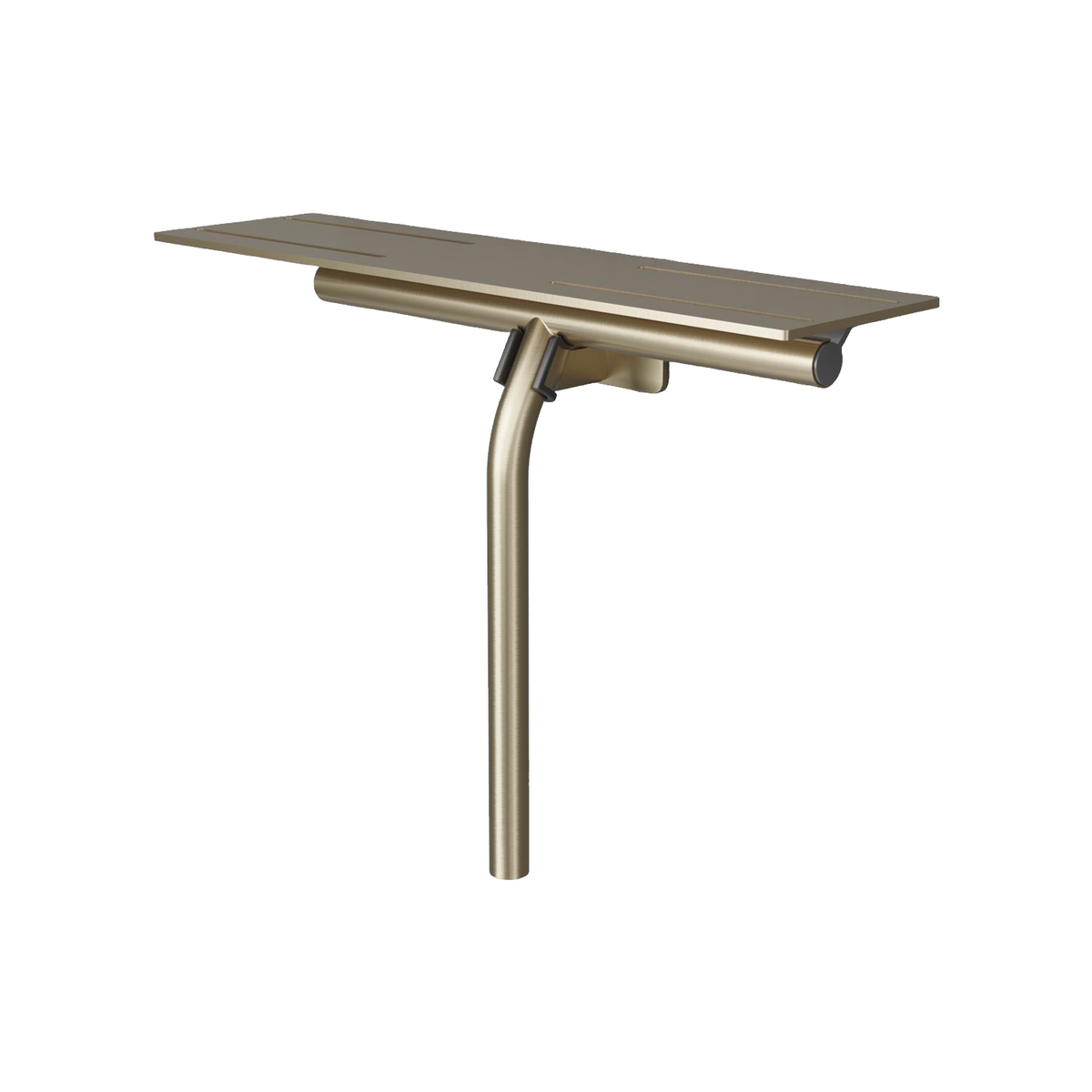 ScandTap Style Duschabzieher mit Ablage, Champagne