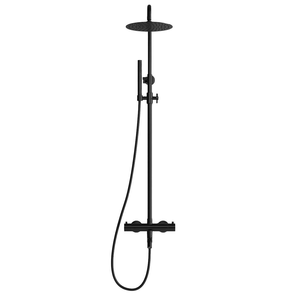 ScandTap Pleasure 3 Regendusch-Set mit Wanneneinlauf, Shadow