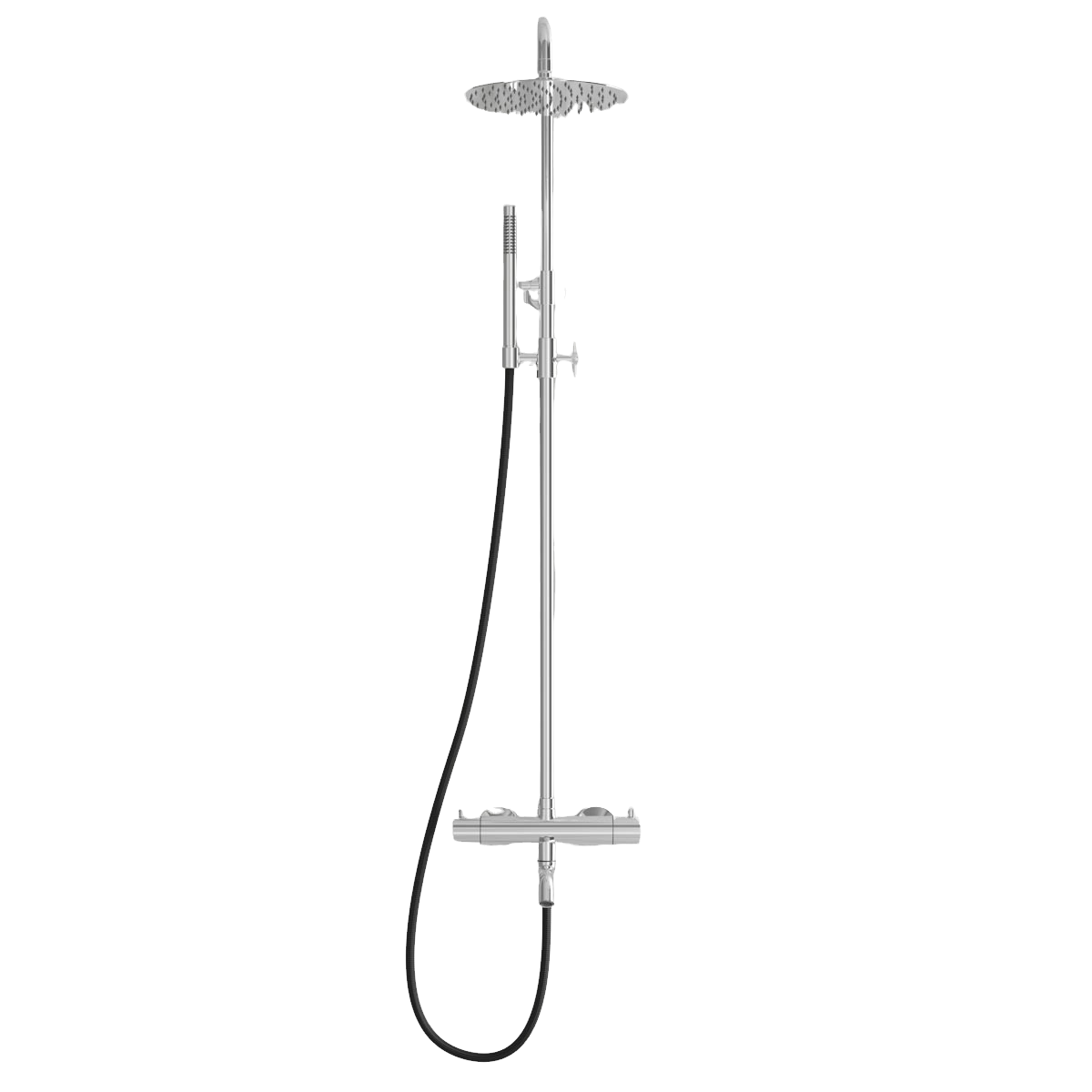 ScandTap Pleasure 3 Regendusch-Set mit Wanneneinlauf, Classic