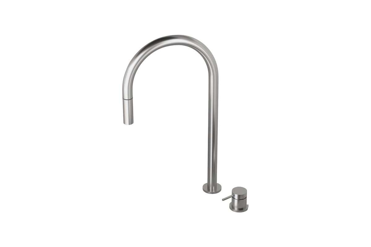 ScandTap Harmonized K2P Küchenarmatur, Edelstahl gebürstet