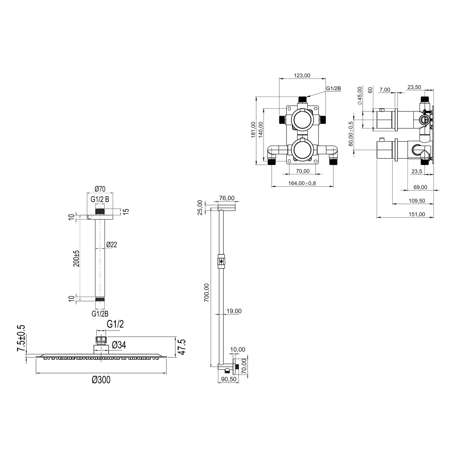 ScandTap Harmonized 5z Ce, Maßzeichnung