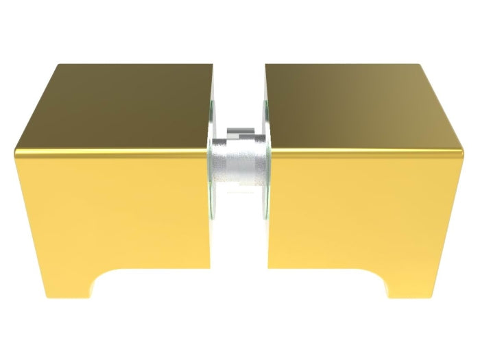 Duschtürgriff eckig, Art.Nr. SDK300, goldfarbig