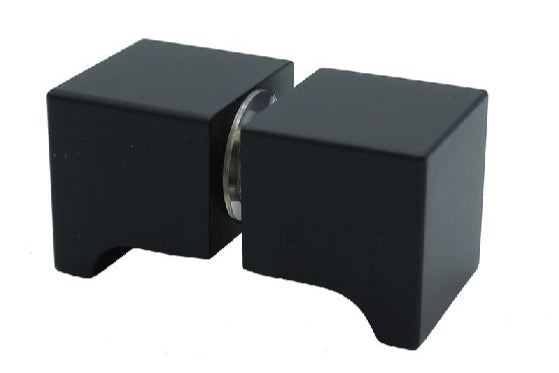 Duschtürgriff eckig, Art.Nr. SDK300, Schwarz matt