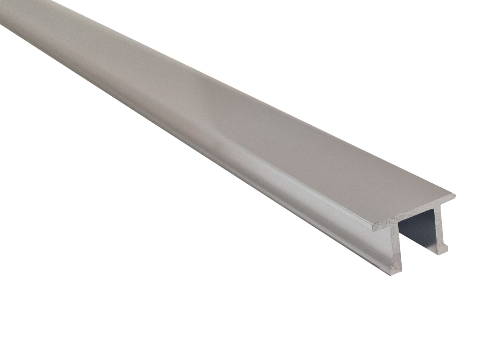 Abdeckprofil für Alu U-Profil 10 mm in Chrom poliert glänzend