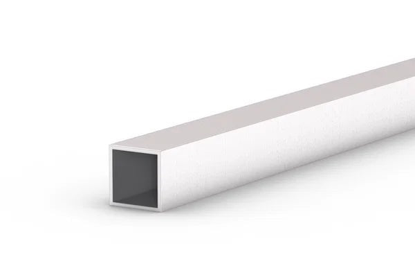 Stabistange-Vierkant 15 x 15 mm; Edelstahl gebürstet, Länge: 1000