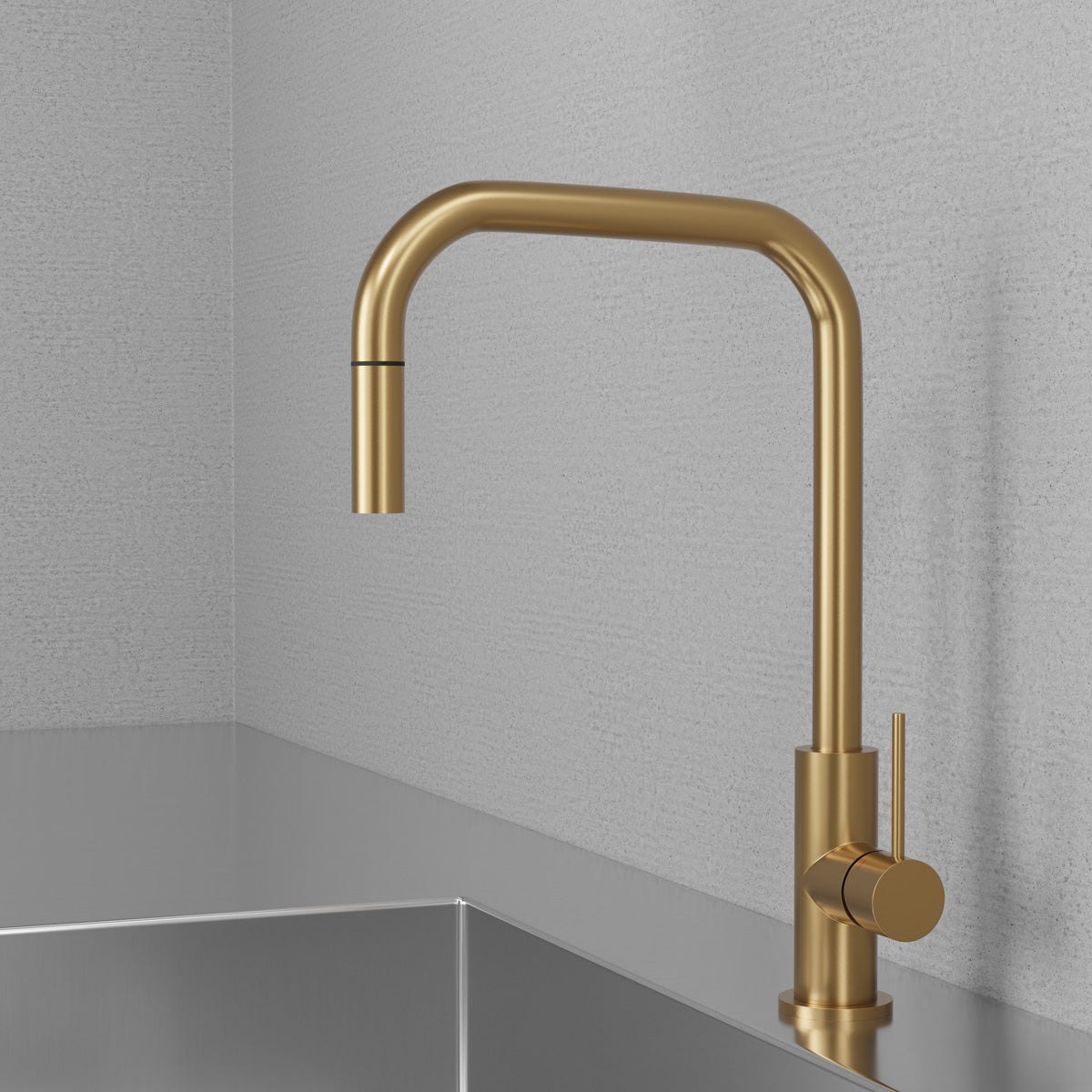 ScandTap Accent Square Küchenarmatur, Sand