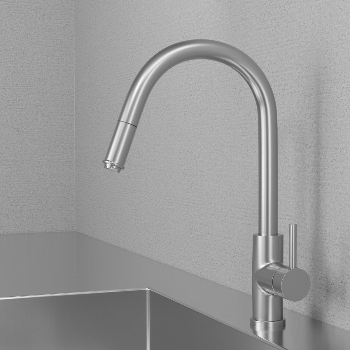 ScandTap Access Küchenarmatur, Edelstahl gebürstet, Originalfoto