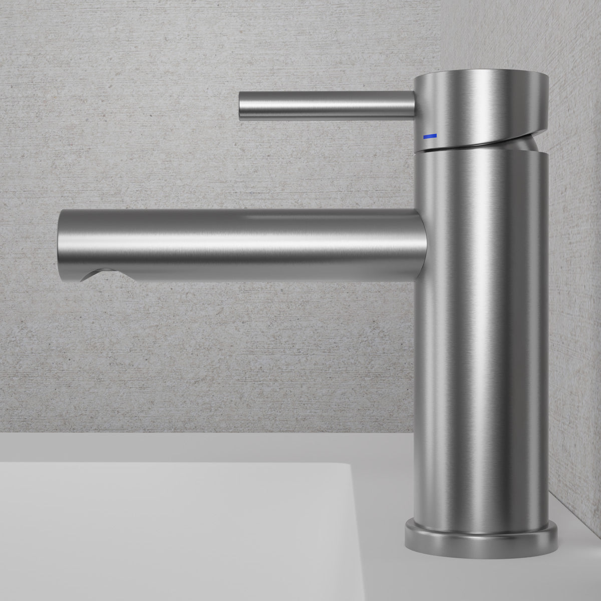 ScandTap Steel Clear Waschtischarmatur, Edelstahl gebürstet, Originalfoto