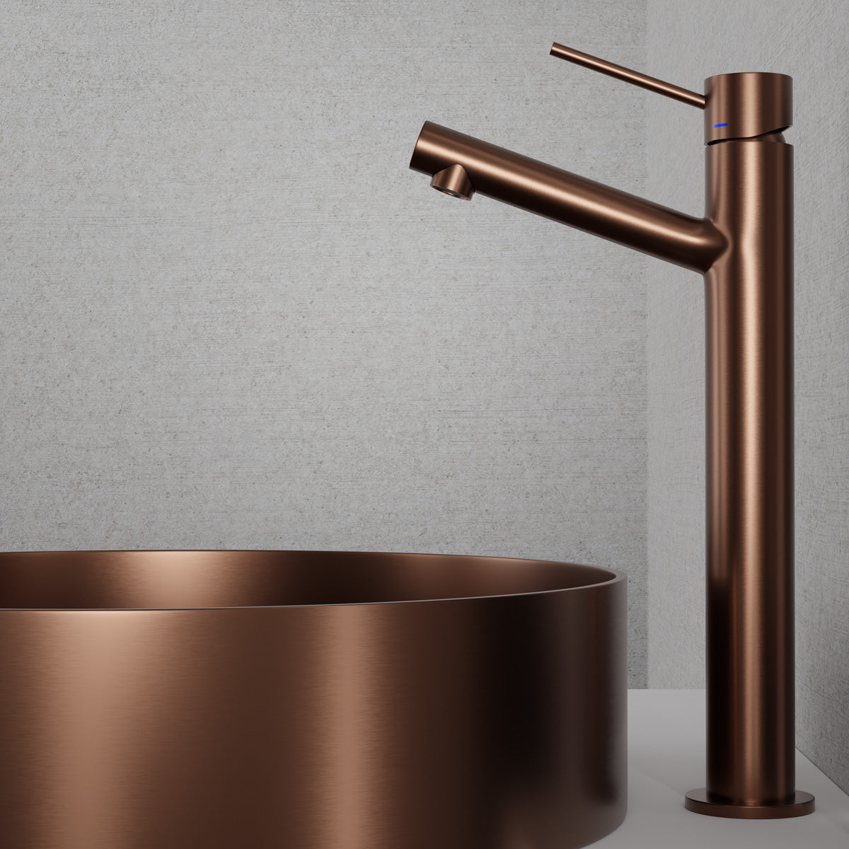 ScandTap Vector High Waschtischarmatur, Amber