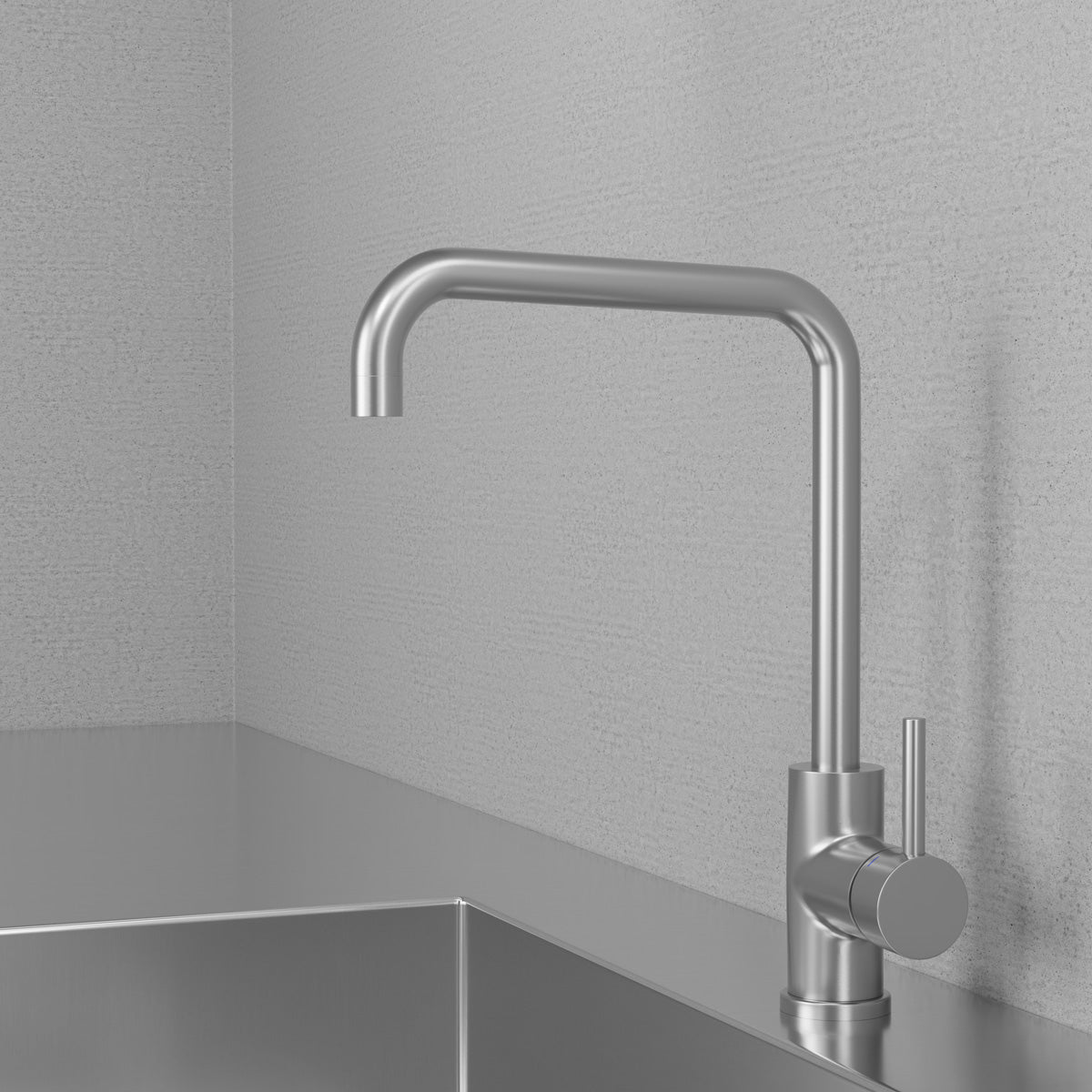 ScandTap Square Küchenarmatur, Edelstahl gebürstet, Originalfoto