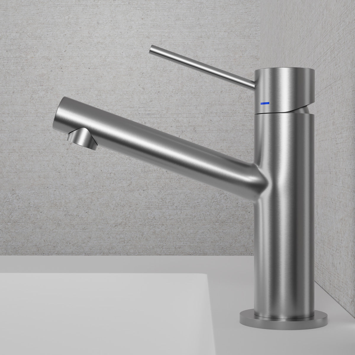 ScandTap Vector Waschtischarmatur, Edelstahl gebürstet, Originalfoto