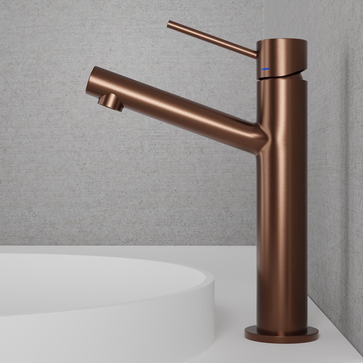 ScandTap Vector Medium Waschtischarmatur, Amber