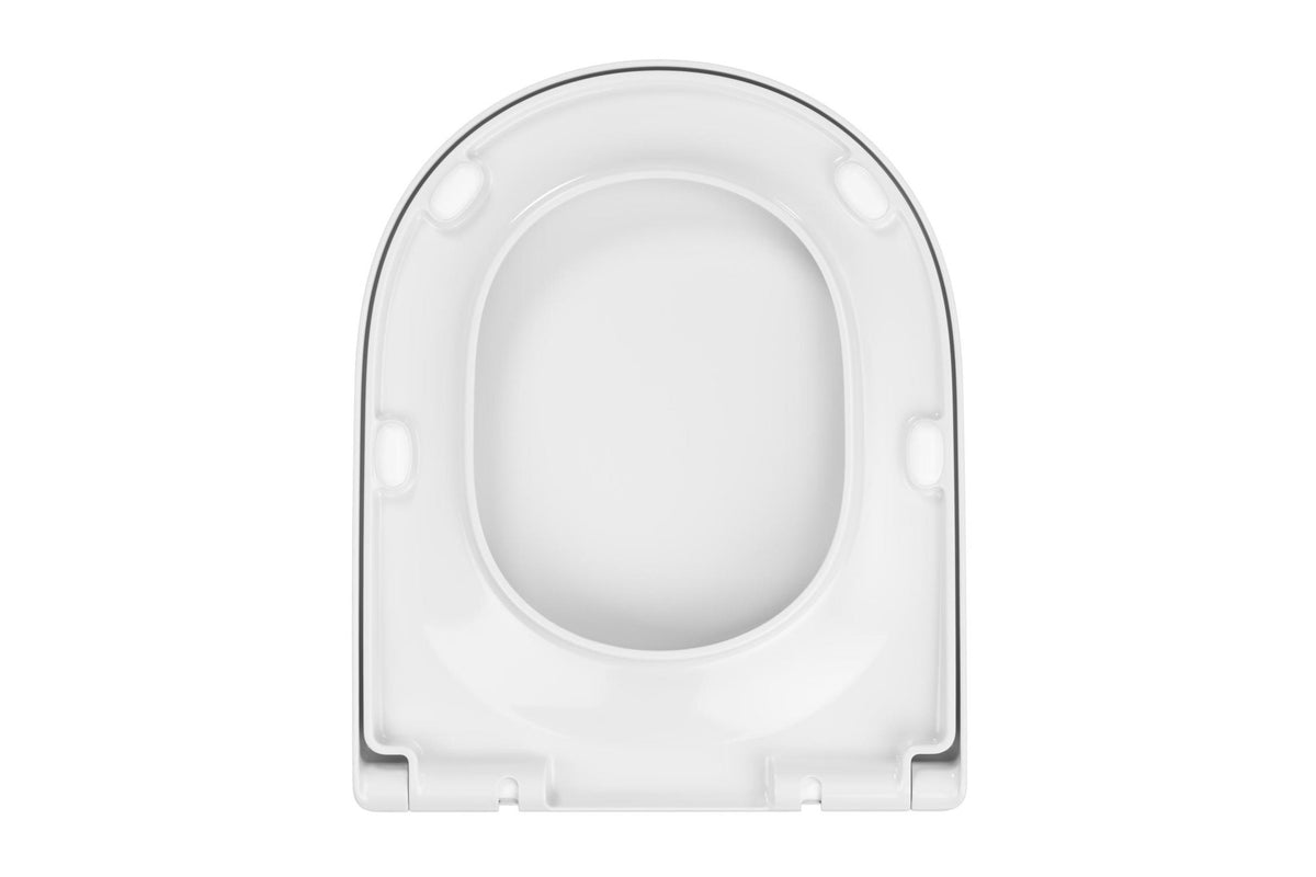 Vigour derby V3 WC-Sitz V3DESIAS, Deckel geöffnet, Draufsicht auf den Sitzring