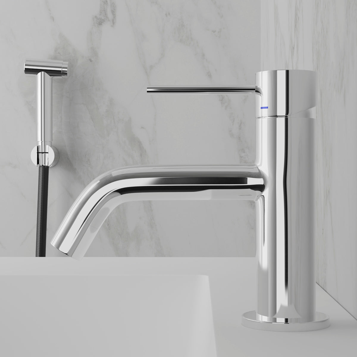 ScandTap Voyage B Waschtischarmatur mit Bidet-Düse, Classic