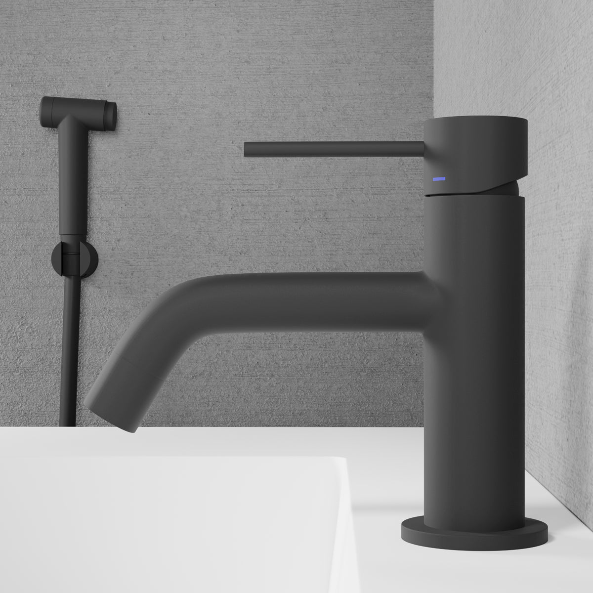 ScandTap Voyage B Waschtischarmatur mit Bidet-Düse, Coal