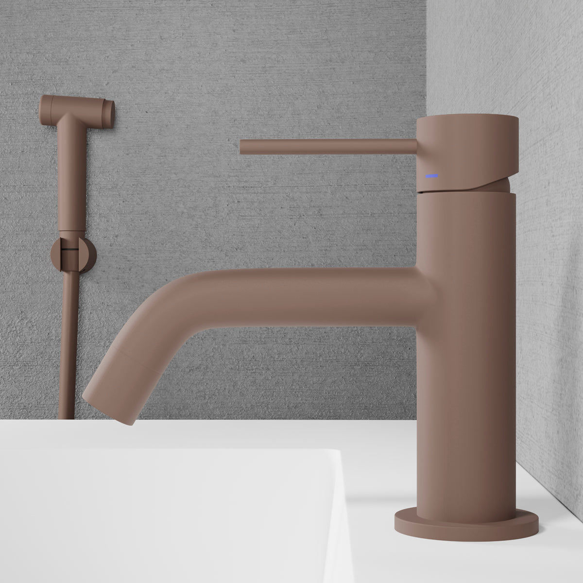 ScandTap Voyage B Waschtischarmatur mit Bidet-Düse, Rust