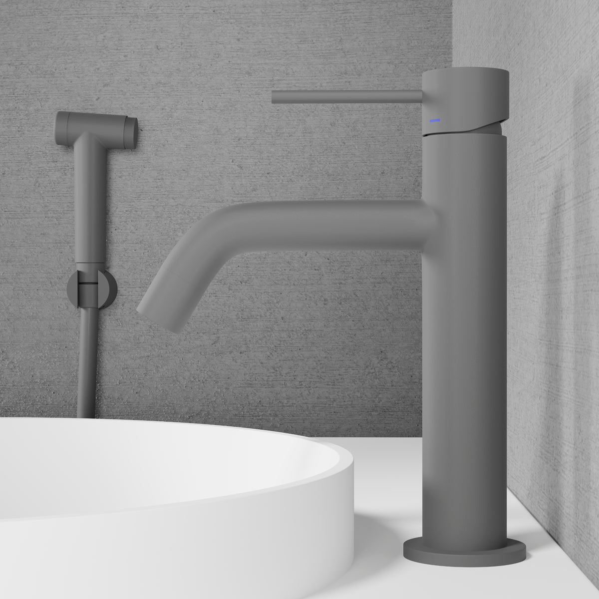 ScandTap Voyage Medium B Waschtischarmatur mit Bidet-Düse, Scrap