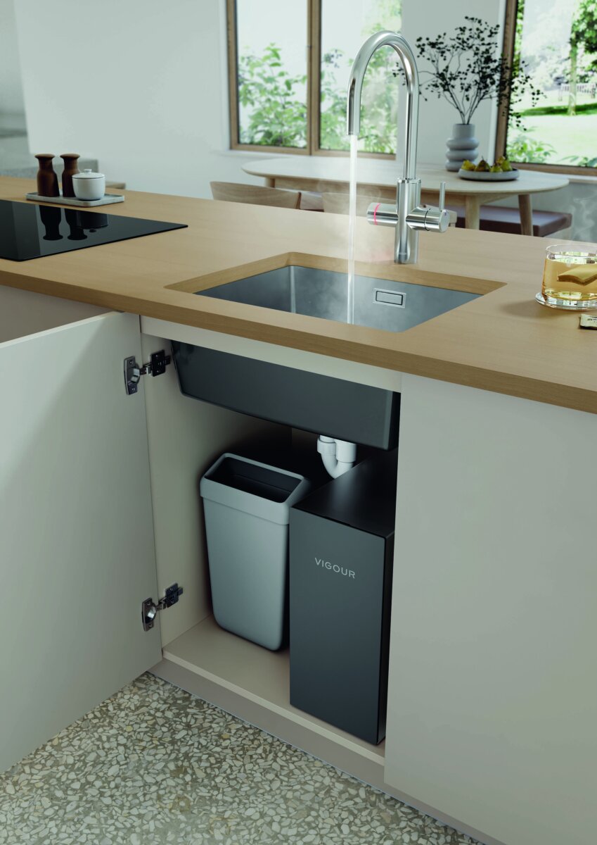 WATERCHAMPION Untertisch-Einheit im Spülenunterschrank eingebaut
