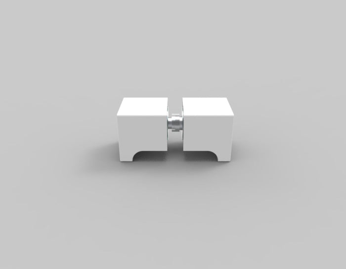 Duschtürgriff eckig, Art.Nr. SDK300, Weiß